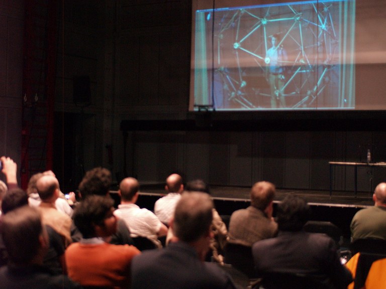 During Demonstration listening to the piece